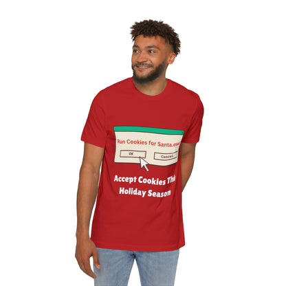 Christmas Cookie Code Humor T-Shirt | Tech Holiday Pun Meme Tees | Usha Creations