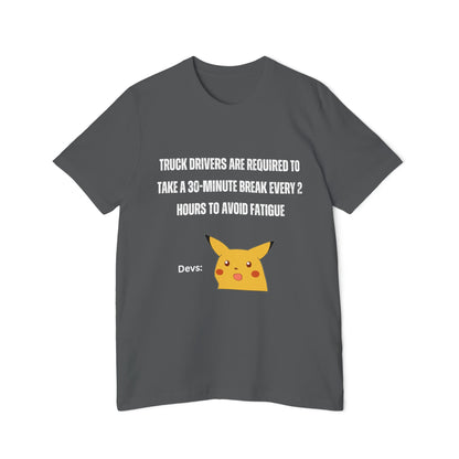 Developer Break Time Surprise Coding Humor T Shirt | Tech Work Culture Meme Tees | Usha Creations