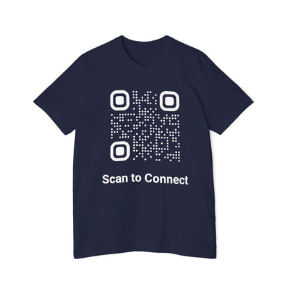 Custom LinkedIn QR Code T-Shirts - Professional Networking Apparel | Techie Tees | Usha Creations