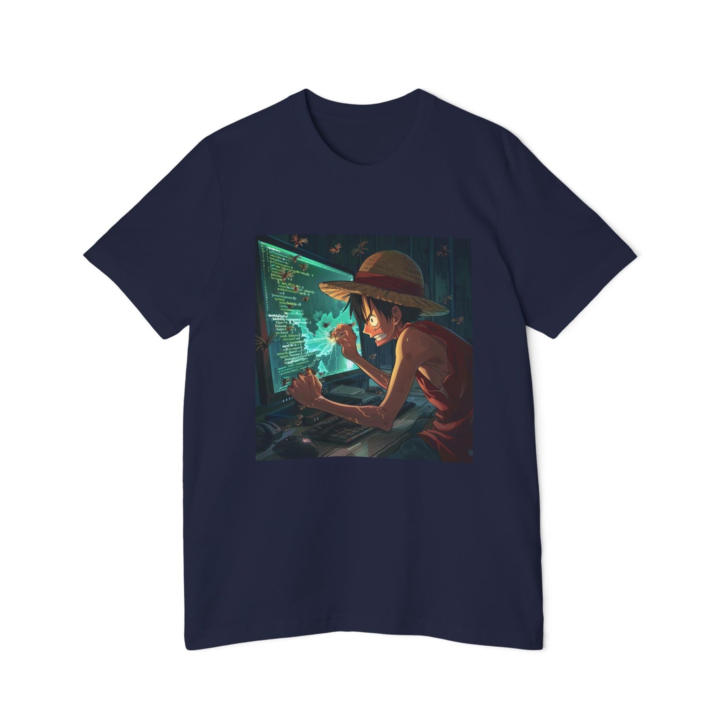 Luffy Bug Puncher Tee – Debugging Master Edition