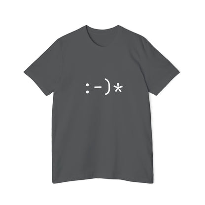 ASCII Star Smiley T-Shirt | Retro Chat Emoticon 2024 | Classic Internet Art Gift | Vintage Online Culture | Usha Creations