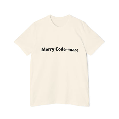 Merry Code-mas Programming T-Shirt | Funny Developer Christmas Gift 2024 | Perfect Coder Secret Santa Gift | Usha Creations