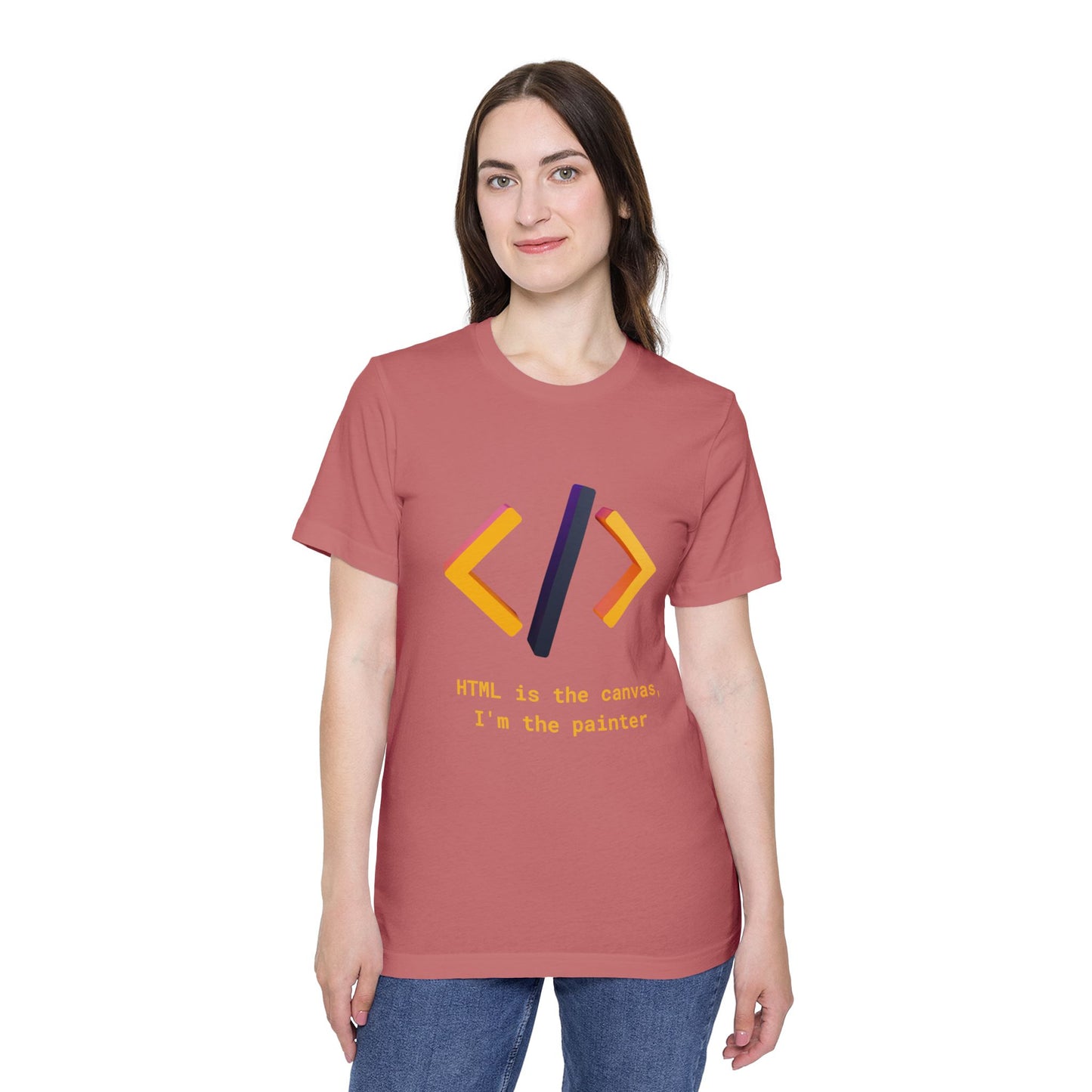 HTML Canvas Painter T-Shirt