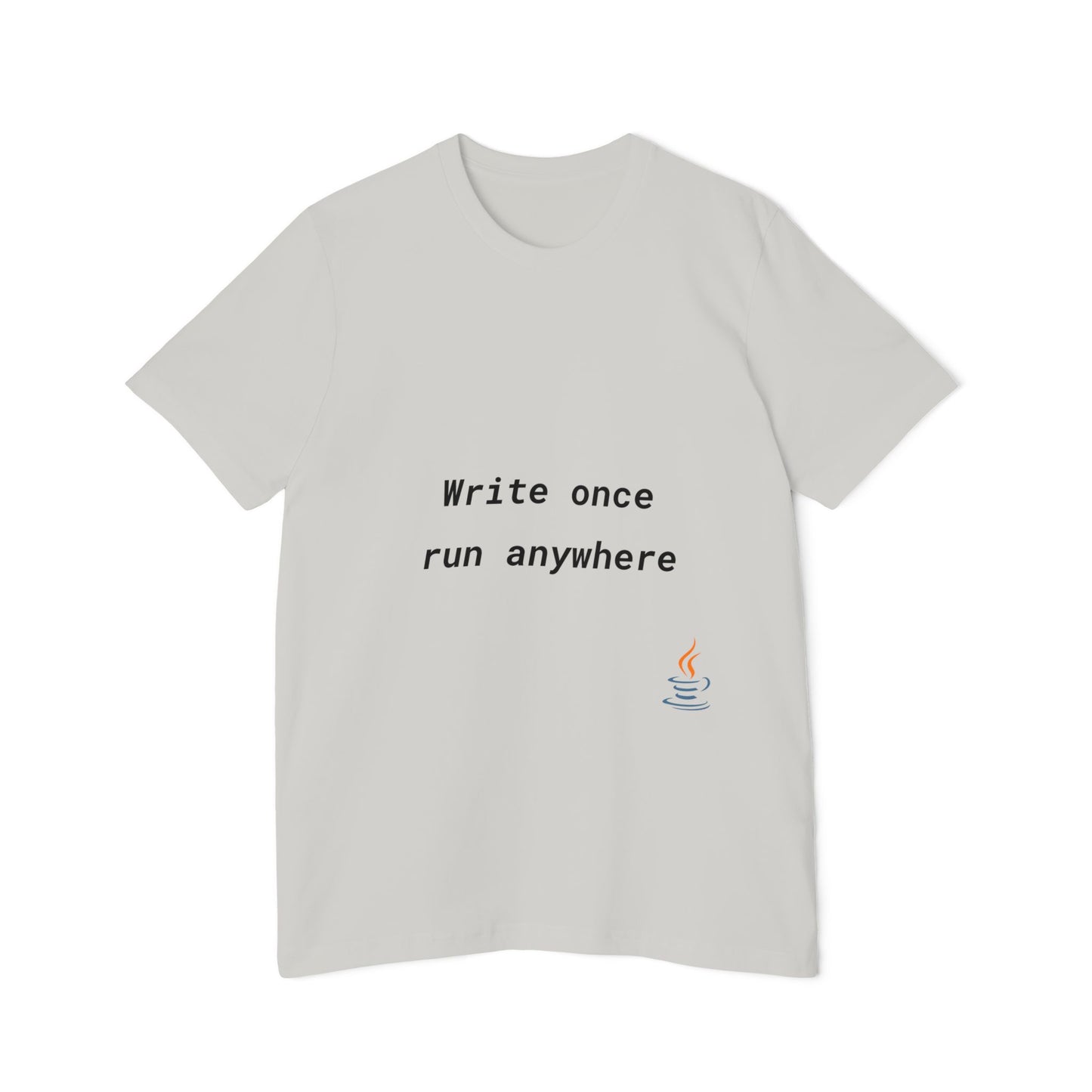 Write Once, Run Anywhere | Java Developer T-Shirt | Funny Coding Shirt | Usha Creations