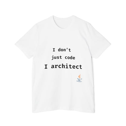 I Don’t Just Code—I Architect | Java Developer T-Shirt | Funny Programmer Shirt | Usha Creations