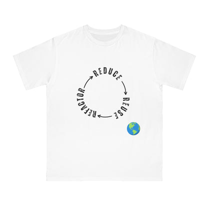 Reduce Reuse Refactor Loop Tee | Eco Code Cycle Shirt | Usha Creations