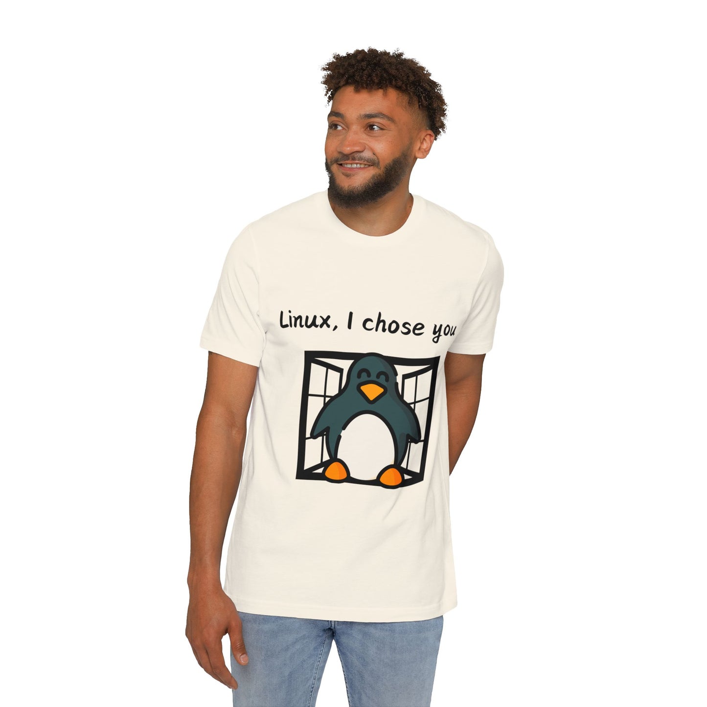 Linux vs Windows OS Choice Humor T Shirt | Tech Geek Meme Tees | Usha Creations